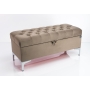 Tufted Storage Bench